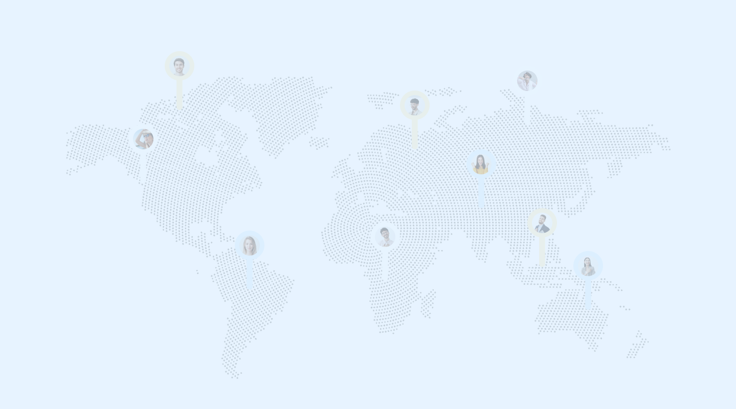 World map background